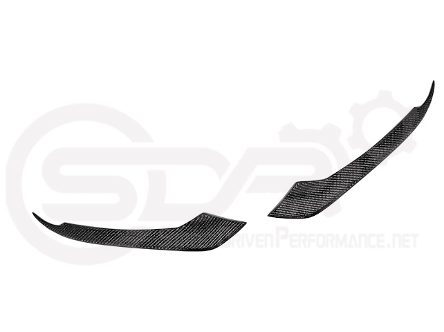 2015-17 FORD MUSTANG | FRONT BUMPER FOG LIGHT EYEBROW TRIM PAIR